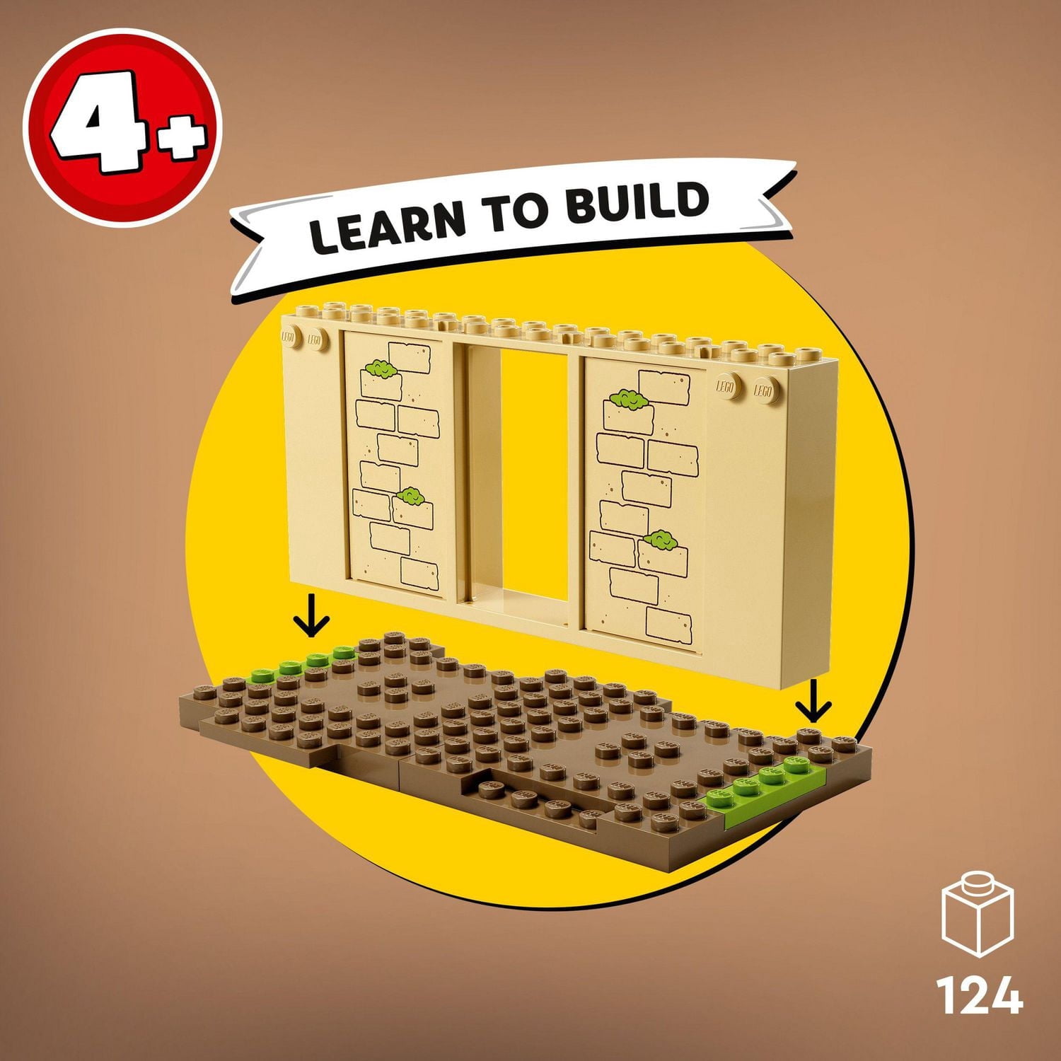 LEGO Star Wars Le temple Jedi de Tenoo 75358 Ensemble de jeu de construction (124 pièces)