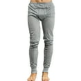 thumbnail image 2 of Men's 100% Cotton 2-Pc Long Thermal Underwear, Heather Grey M, 1 Set, 2 of 4
