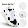 thumbnail image 3 of Cow, Black And White Walking Shoes for Men Woman Lightweight Tennis Fashion Elastic Sports Shoes Cushion Basketball Shoes, 3 of 7