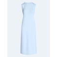 thumbnail image 4 of Scoop Women's and Women's Plus Scubaknit Sleeveless Maxi Dress, Sizes XS-4X, 4 of 4