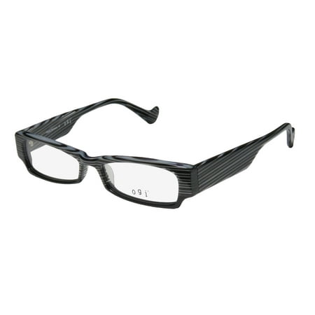 New Ogi 9039 Mens/Womens Designer Full-Rim Gray / Black Two-tone Casual Adults German Design Frame Demo Lenses 50-15-140 Eyeglasses/Eyewear