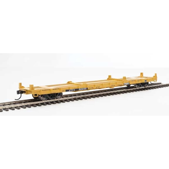 Walthers HO Scale 60' P-S Flatcar TTX/VTTX #92205 (20/40ft Container Loading)