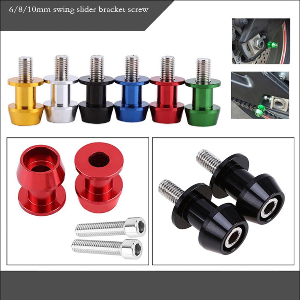 Almencla 2x 8mm Swingarm Sliders Spools for ZX10R 2011-2014 Z1000