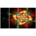 thumbnail image 2 of Fractal Fleur Jaune et Rouge, 2 of 3