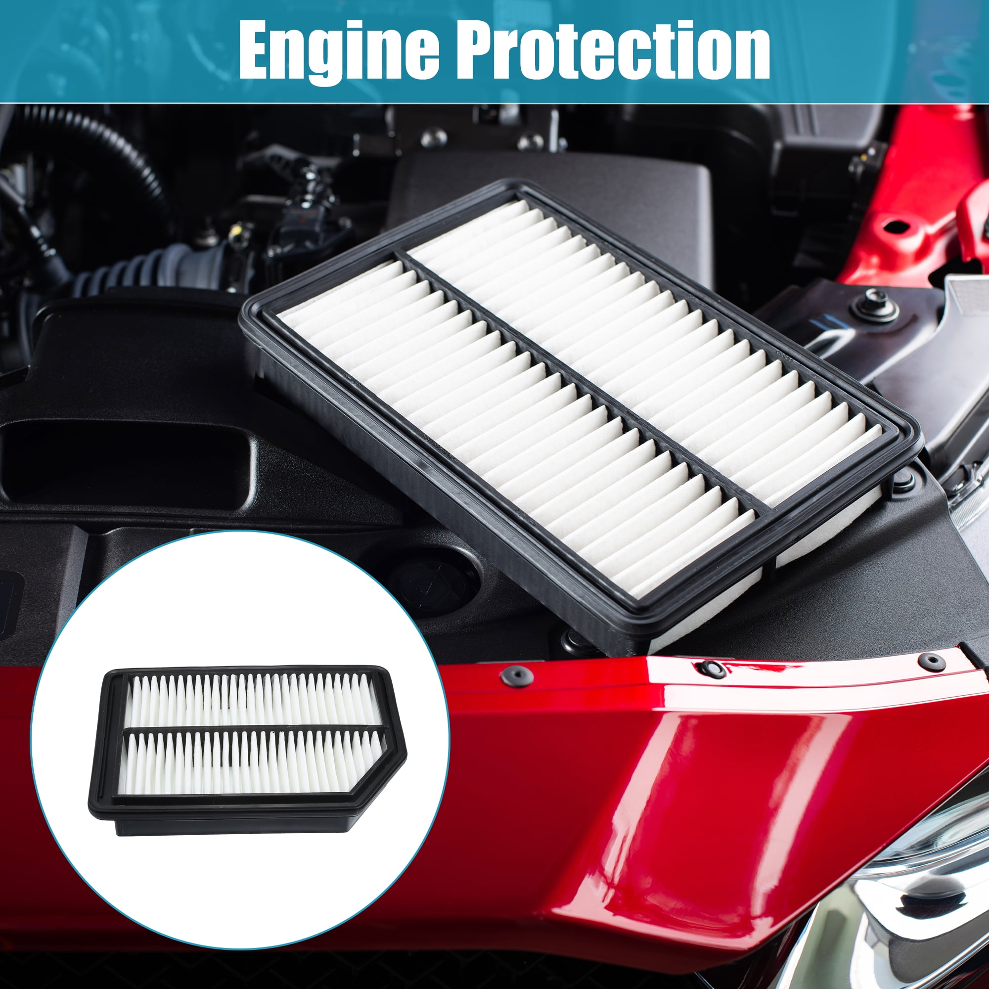 Unique Bargains 17220RLF000 Car Engine Air Filter for Honda Odyssey RB3 RB4 Replacement