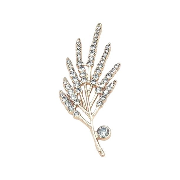 Guardurnaity Broche de cristal brillante en forma de rama, colgante artesanal DIY, decoración, adorno, fabricación de joyas, hallazgos artesanales Ropa, zapatos y accesorios Miscelánea Blanco Guardurnaity AP015705-01