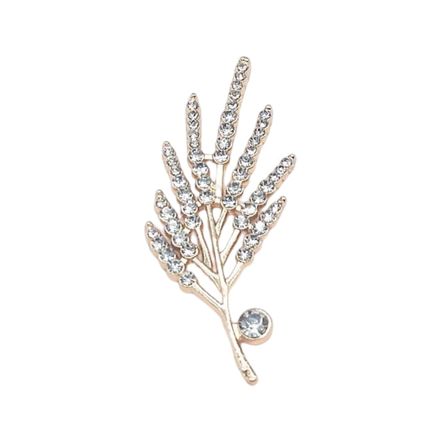 Qarigey Broche de ropa de cristal DIY, colgante artesanal, decoración de aleación, adorno, accesorios para fabricación de joyas, componentes Ropa, zapatos y accesorios Miscelánea Blanco Qarigey AP015705-01