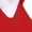 Red, variant on Wangmeiwg Women's Sleepwear Women's V-Neck Long Sleeve Sleepwear Romper Open Back Furry Jumpsuit Cozy Adult Pajamas Bodysuit with Elegant Design S Red