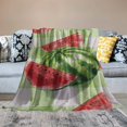 thumbnail image 5 of Creowell Watermelon Tablecloth Summer Flannel Blanket - All-Season Comfort 40*50in, 5 of 7