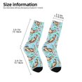 thumbnail image 2 of Goofa Cute Otters Pattern Children's Crew Socks, Kids' Daily Wear and Sports Socks, Breathable Socks, Sports Socks, Moisture-Wicking Socks for Children, 2 of 6