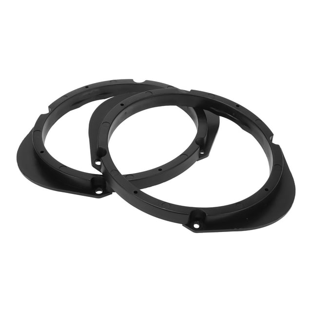 Adaptador de espaciador de altavoz tweeter Unique Bargains para Mazda 8 2011-2015, puertas delanteras y traseras, ABS negro a prueba de agua