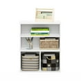 thumbnail image 4 of Furinno Pasir Adult 3-Shelves Display Standard Bookcase, White, 4 of 7