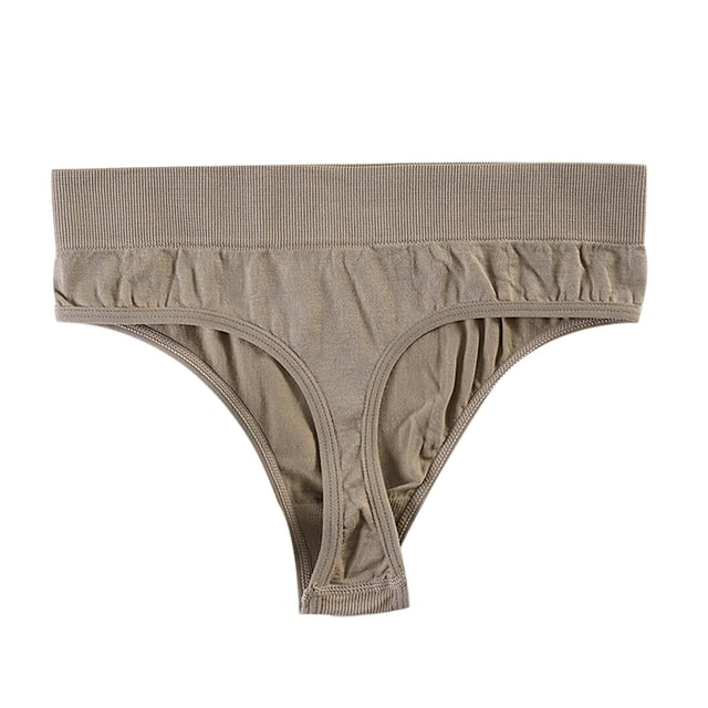 Womens High Waisted Bikini Underwear Smooth Hipster Underwear Breathable Ladies