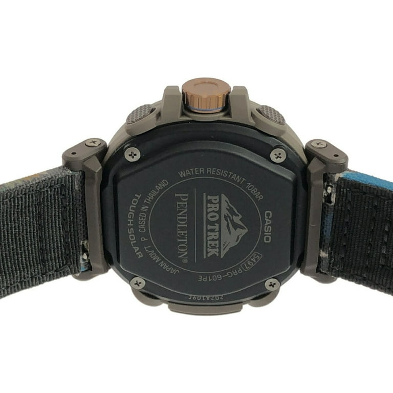 Pre-Owned CASIO PROTRECK PENDELTON Collaboration Model PRG-601PE-5JR Tough  Solar Special Package PRG601PE5JR Mikunigaoka Store (Good) - Walmart.com