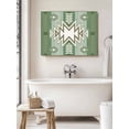 thumbnail image 6 of Sage Green Boho Wall Art for Living Room,Canvas Picture Wall Decor for Bathroom Bedroom,American Native Southwest Abstract Art Painting Artwork for Office Kitchen Hallway Dining Room Decor 12"x16", 6 of 8