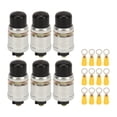thumbnail image 2 of Kit De Interruptor De Botón Momentáneo, Interruptor De Botón De Arranque Del Motor Resistente Al Polvo DC12V Impermeable Duradero Para Vehículo, 2 of 7