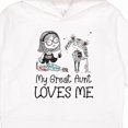 thumbnail image 3 of Inktastic Aunt and Niece My Great Aunt Loves Me Toddler Hoodie, 3 of 4