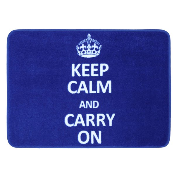 Mohawk Home Memory Foam "Keep Calm" Bath Mat