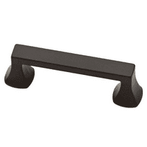 Liberty P27940C-FB 3" Mandara Flat Black Cabinet Drawer Pull