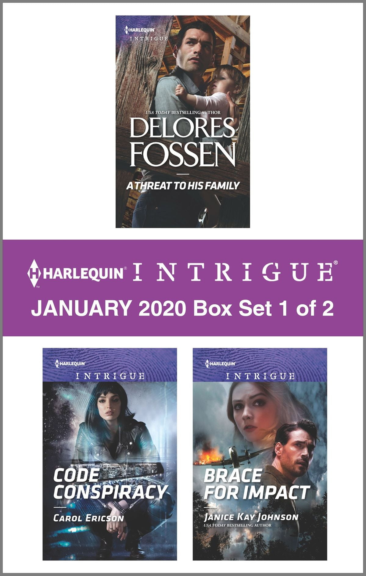 Harlequin Intrigue January 2020 Box Set 1 of 2 eBook