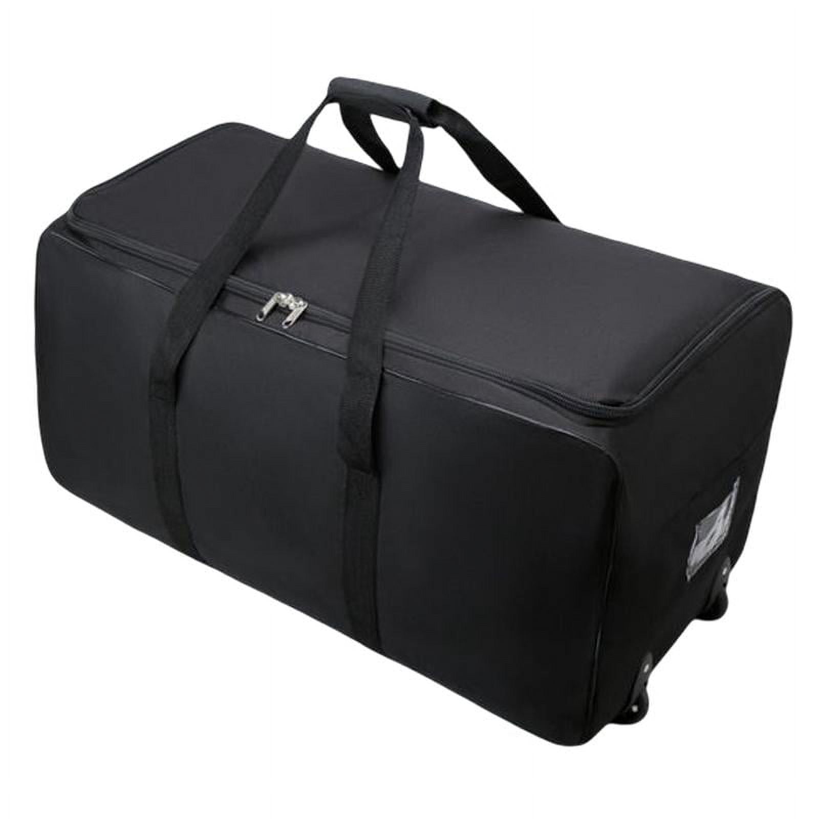 Rolling Duffle Bag with Wheel with Zipper Sturdy for Comforters Cloakroom Holiday