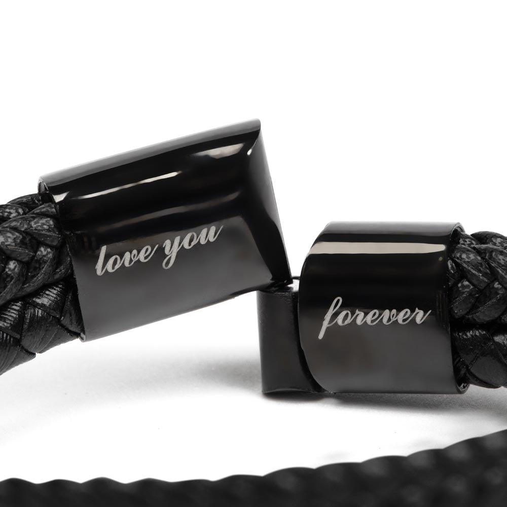 To My Dad You Are The Love You Forever Bracelet