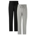thumbnail image 3 of Fruit of the Loom Men's and Big Men's 2-Pack Jersey Knit Sleep Pant, Sizes S-6XL and Tall Sizes, 3 of 17