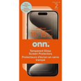 thumbnail image 4 of onn. 2-Pack Premium Japanese Tempered Glass Screen Protector for iPhone 15 and iPhone 15 Pro with Easy Application Tray, 4 of 5