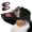 Red, variant on Kuoser 2 Packs Dog Muzzle Breathable Adjustable Pet Mouth Guard, Prevent Biting, Barking and Chewing for Small Dogs, Black, XS