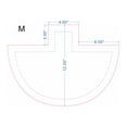 thumbnail image 4 of LSLJS Sewing Template Patchwork Template DIY Bowl Mat Sewing Template Tool, Home Kitchen Gadgets Accessories, 4 of 4