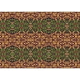 thumbnail image 1 of Ahgly Company Indoor Rectangle Patterned Cinnamon Brown Area Rugs, 4' x 6', 1 of 6
