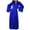 Blue, variant on WREESH Womens Silk Robes Comfortable And Versatile Lace Stitching Oversized Pajamas Pajama Skirt With Belt Hot Pink