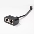 thumbnail image 3 of Adaptador divisor de red Ethernet RJ45 para PC, portátil, extensor de Cable de 1 a 2 enchufes, 3 of 6