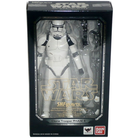 Bandai Tamashii Nations Star Wars Clone Trooper Phase II S.H. Figuarts Action Figure