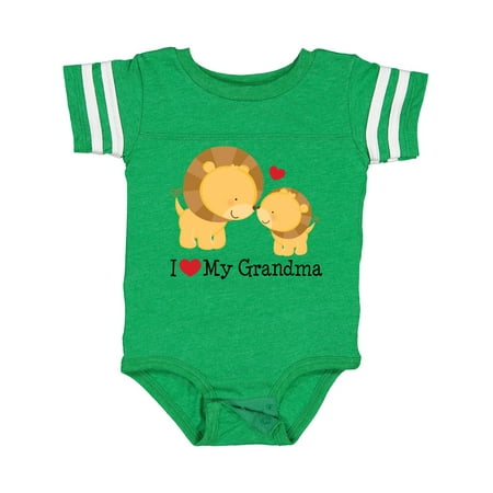 

Inktastic I Love My Grandma Gift Baby Boy or Baby Girl Bodysuit
