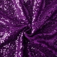 thumbnail image 3 of Purple Sequin Fabric by The Yard, 15 Feet 5 Yard Sparkly Glitter Sequins Material for Wedding/Bridesmaid Dresses, Party Costumes, Tablecloths, DIY Sewing Projects, 3 of 14