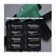 thumbnail image 4 of Pistola Masajeador 99 Velocidades Pantalla Lcd+8 Accesorios Verde, 4 of 5