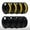 4 Black - 4 Yellow, variant on IIID MAX / Fremover -  HS PLA PLUS Filament, Black (8-Pack) -  1.75mm 3D Printer PLA+ Filament - 8 X (1Kg/2.2lb Spool)