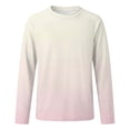 thumbnail image 2 of Boys Girls Sun Protection Swim Shirts,Long Sleeve Gradient Pattern Rash Guards,Suitable for Beach,Pool and Water Sports, 2 of 5