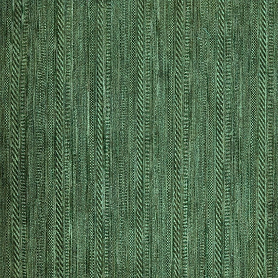 Ahgly Company Indoor Square Abstract Turquoise Blue Modern Area Rugs, 8' Square