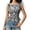 A-Black1867, variant on Bibifish Womens Tank Tops Gingham Print Tie Shoulder Sleeveless Camisole Smocked Waist Peplum Summer Casual Tops