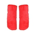 thumbnail image 2 of HUPOM 1 Pair Socks for Women's Plus Summer Clearance Fashion Mid-Calf Breathable Tube Socks Red, 2 of 4