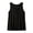 Black, variant on Plus Size Women's Basic Tank Top, U Scoop Neck Wide Shoulder Strap Soft Knit Sleeveless Layering Top for Curvy Figures, XL-4XL