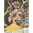 thumbnail image 3 of RLF Home Zoe Petticoat 3" Rod Pocket Lining Luxurious and Elegant Window Treatment Valance 50" x 15" Black, 3 of 4