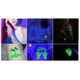 thumbnail image 4 of 8 Sheets Tattoo Sticker Luminous Fake Tattoo Temporary Tattoo for Halloween, 4 of 4