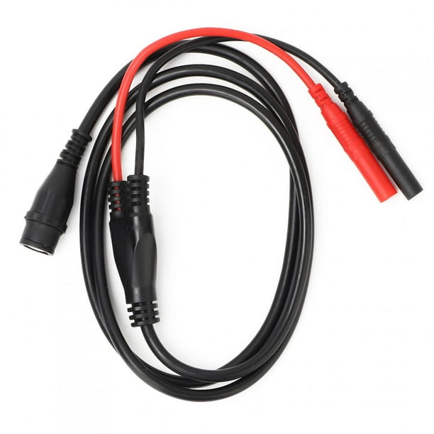 Cable Coaxial P1206 Conector Macho BNC a Cable con Conector Tipo Banana Recto NikouMX