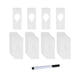thumbnail image 3 of 28 divisores de armario para ropa, divisores de estantes de armario, perchas de ropa Blanco, 3 of 9