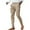 a-Khaki1775, variant on Mens Solid Color Slim Fit Chino Pants Mid Waisted Button Closure Ankle Length Breathable Casual Trousers For Business Casual Daily Wear Fashionable Bottoms