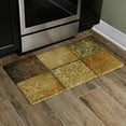 thumbnail image 2 of J&V TEXTILES 20" X 36" Anti Fatigue Floor Mat  1/2 Inch Thick Perfect Kitchen Mat, Standing Desk Mat  Comfort at Home, Office, Garage  Stain Resistant  Non-Slip Bottom Green Mosaic, 2 of 8