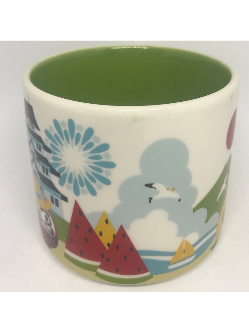 Starbucks You Are Here Collection Japan Summer Ceramic Coffee Mug